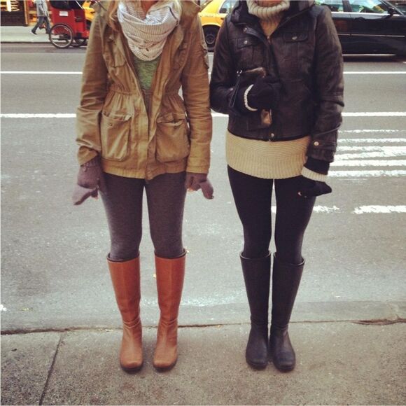 Teva Afton Leather Tall Boots Brown Size 6 - Picture 16 of 17